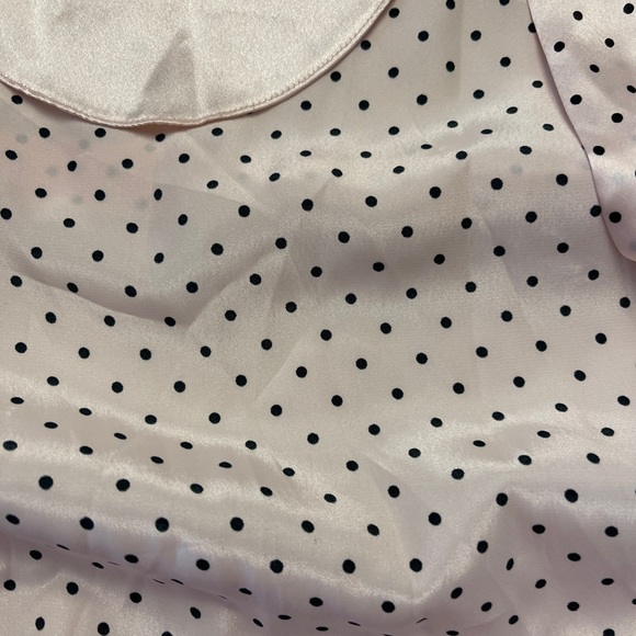 Size P/S Vintage Marilyn Monroe Pastel Pink Dots Robe
#7 - Picture 3 of 5